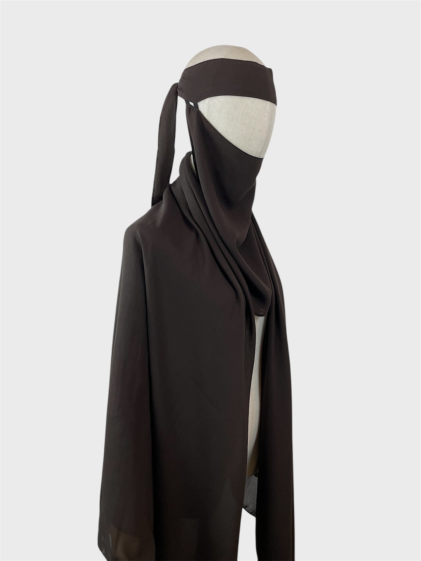 SET BIBA XXL Quadrat HIJAB & Pull-Down Niqab