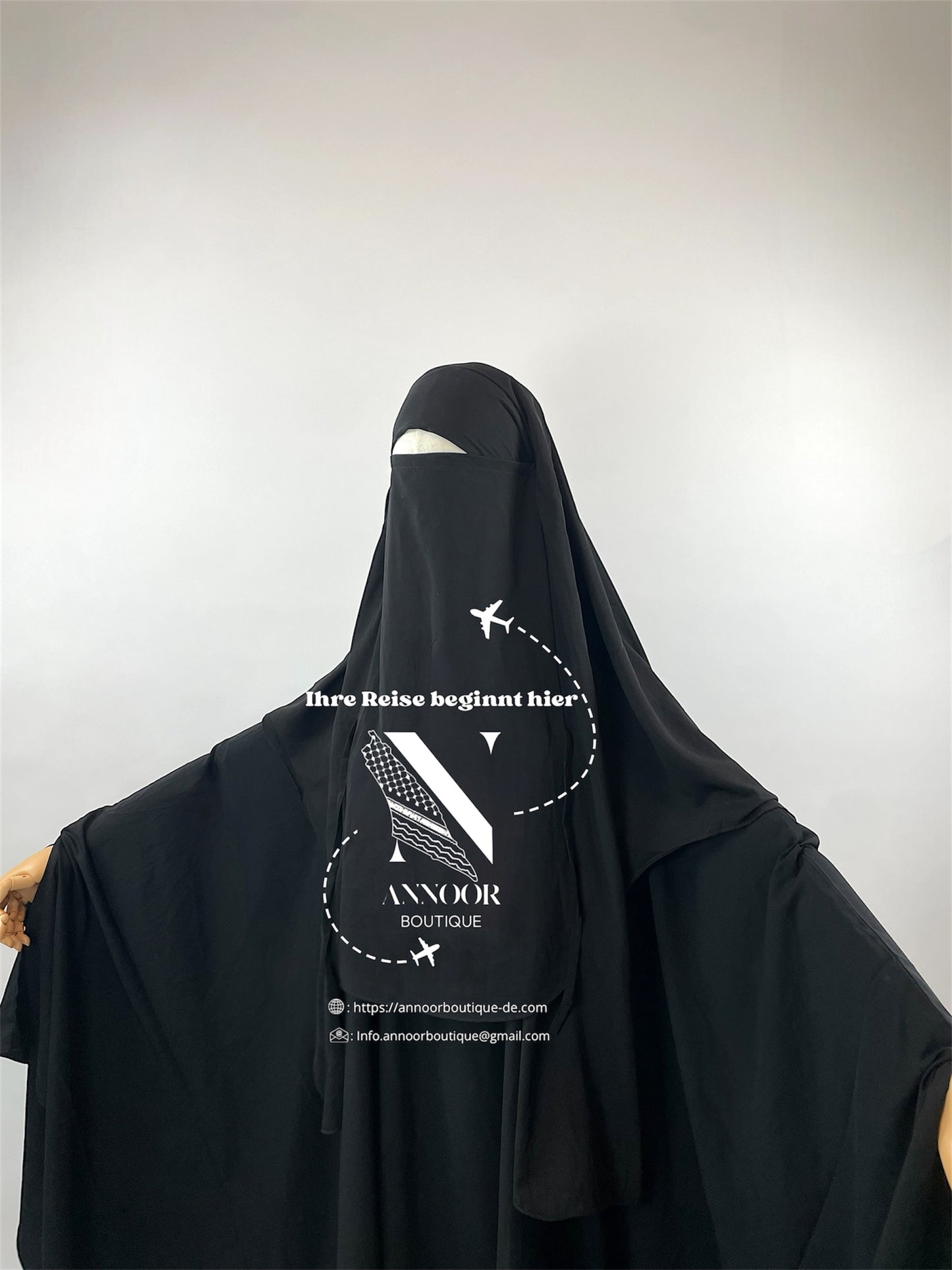 SIRINAH ( big abaya & Khimar +niqab)